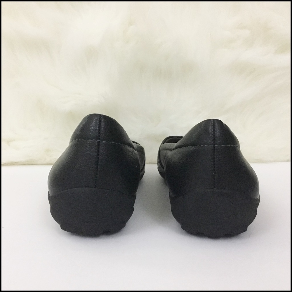 NWOB Natural Soul By Naturalizer Black Slip On Flat - Picture 4 of 8